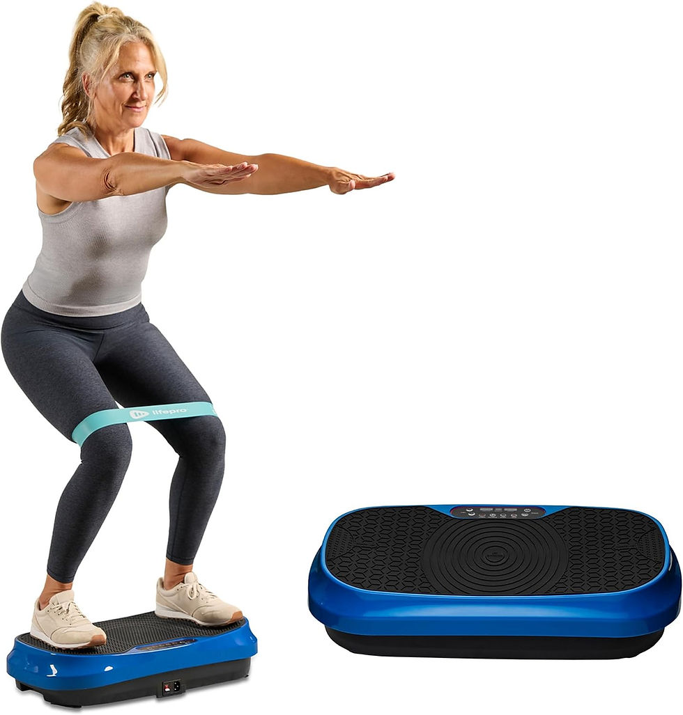 Vibration Plate Exercise Machine – Portable Full Body Vibration