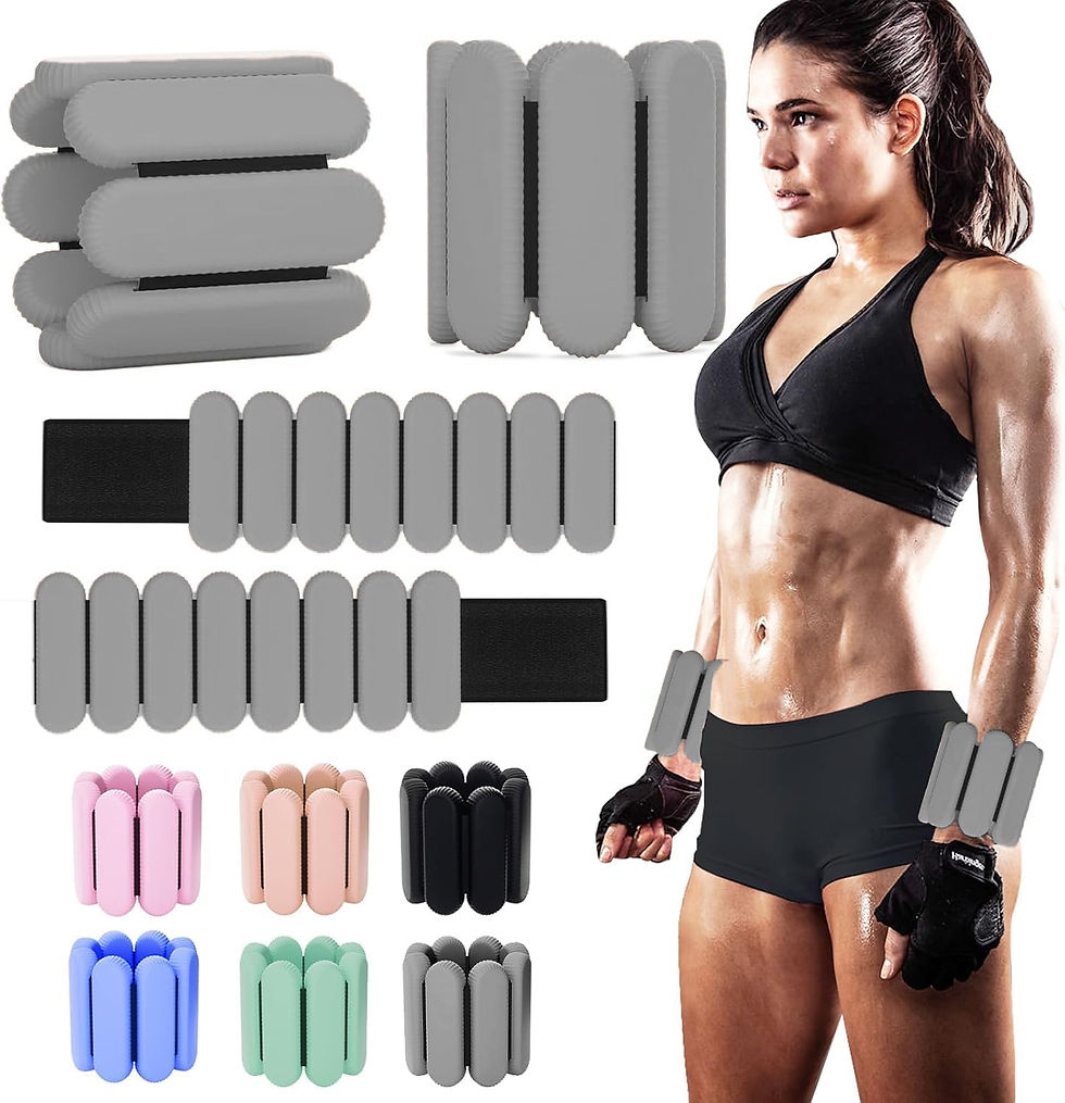 Adjustable Ankle Weights for Women Men,Wrist Weights set for Walking Running,