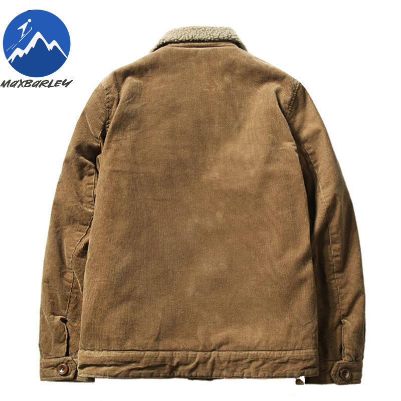 Thumbnail: Men's Winter Plus Velvet Jacket