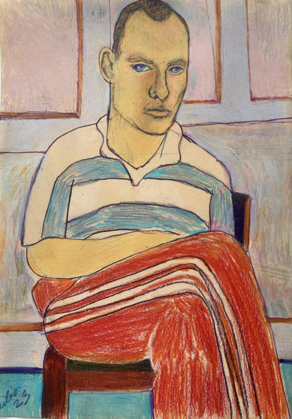 autoportait training rouge.jpg