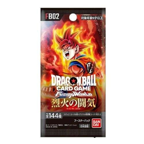 Thumbnail: Dragon Ball SCG Fusion World FB02 Blazing Aura Booster Box (Japanese)