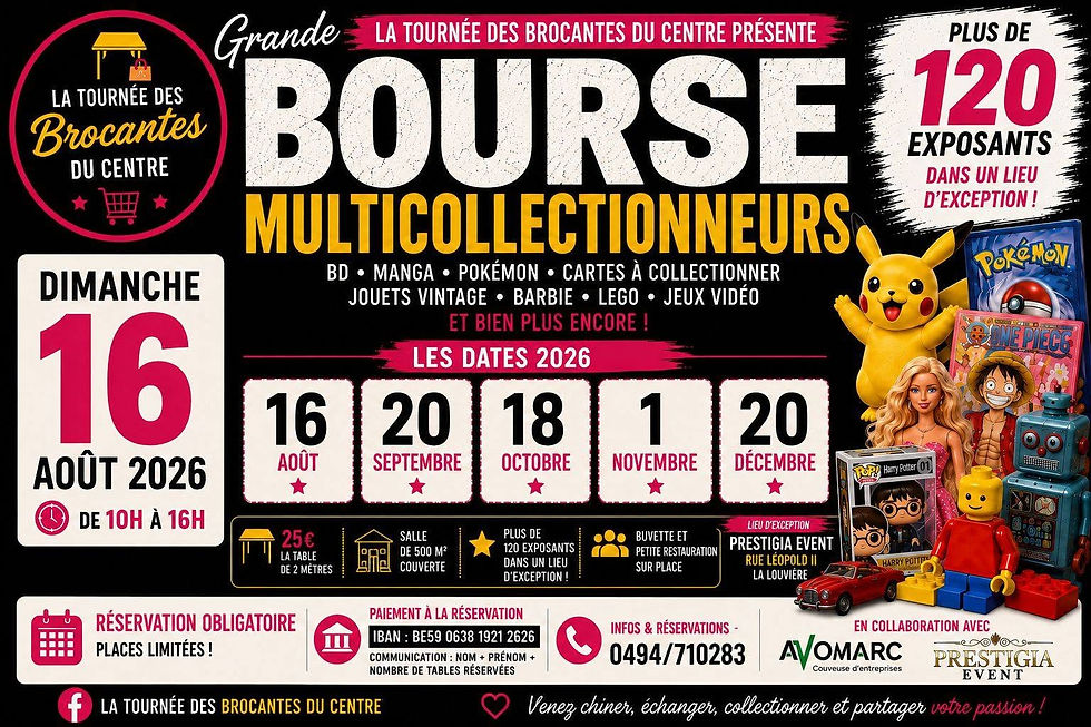 Bourse Multicollectionneurs - La Louvière Belgium