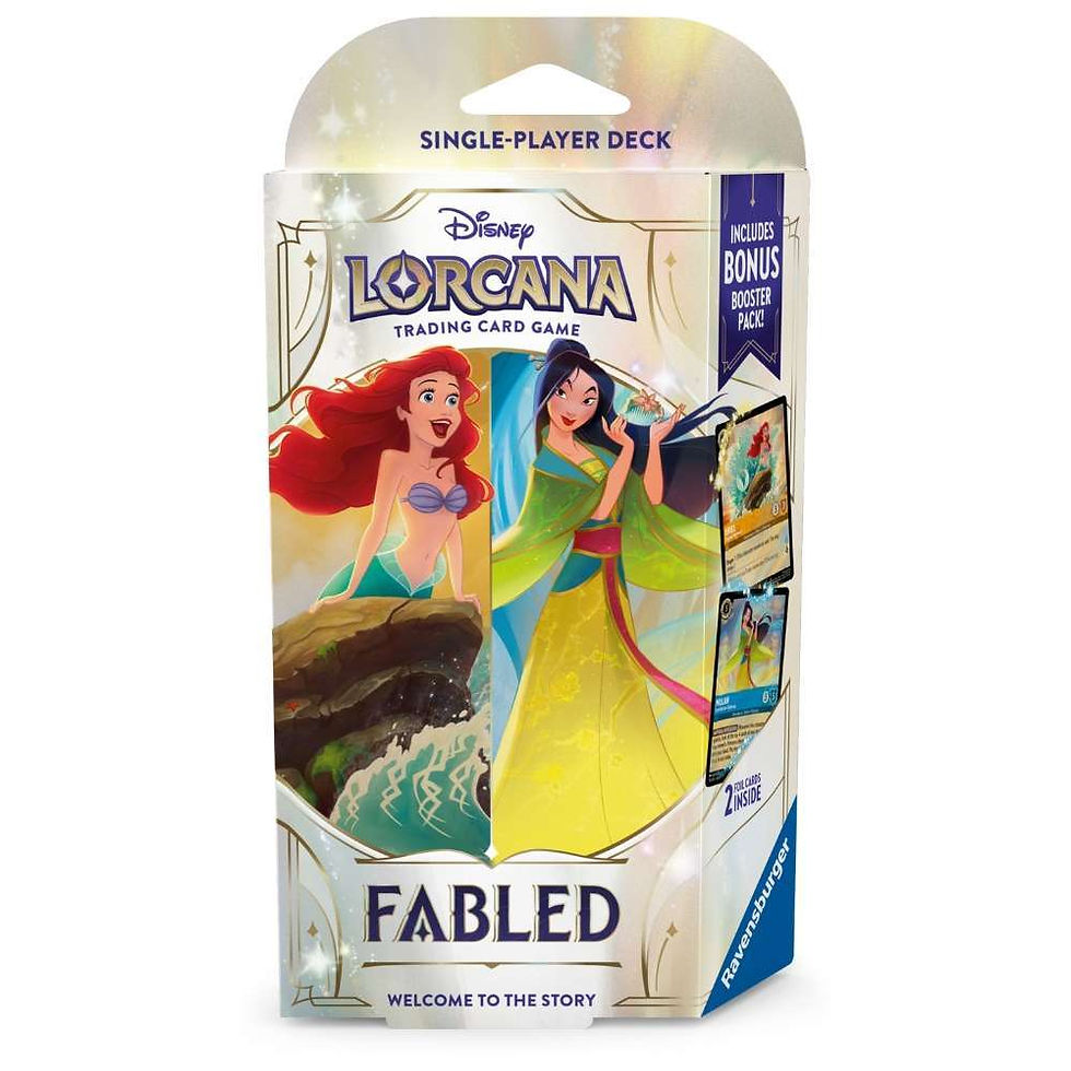 Disney Lorcana Fabled Starter Deck
