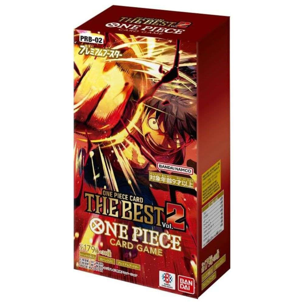 One Piece PRB-02 The Best Vol. 2 Booster Box (Japanese)