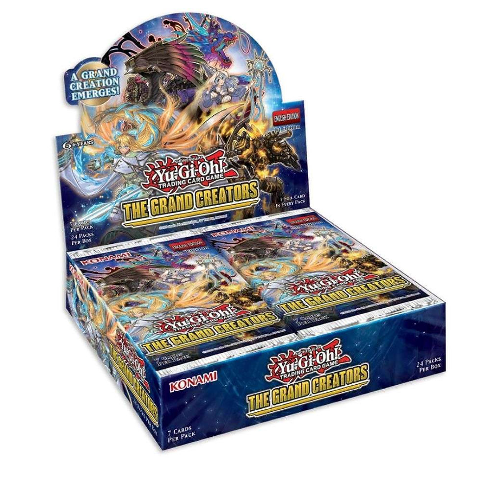 Yu-Gi-Oh! The Grand Creators Booster Box (1st Edition)