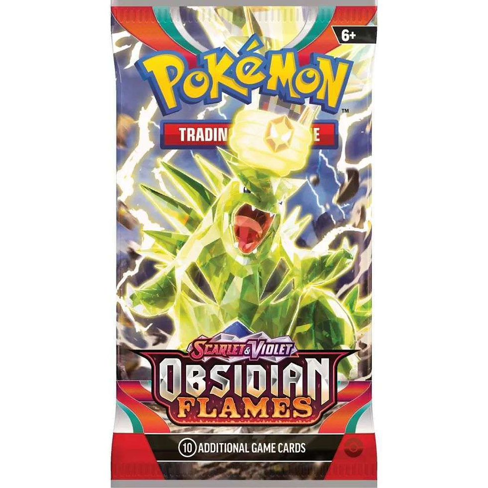 Thumbnail: Pokémon Obsidian Flames Booster