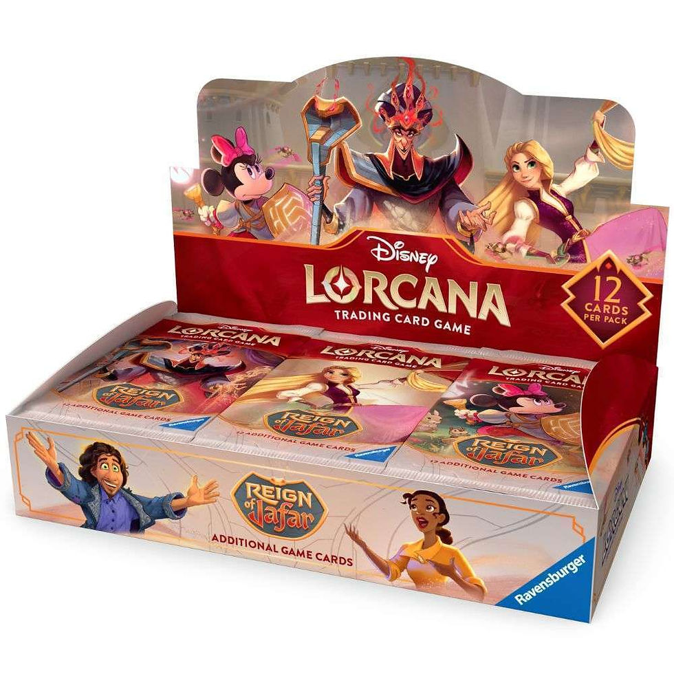 Disney Lorcana Reign Of Jafar Booster Box