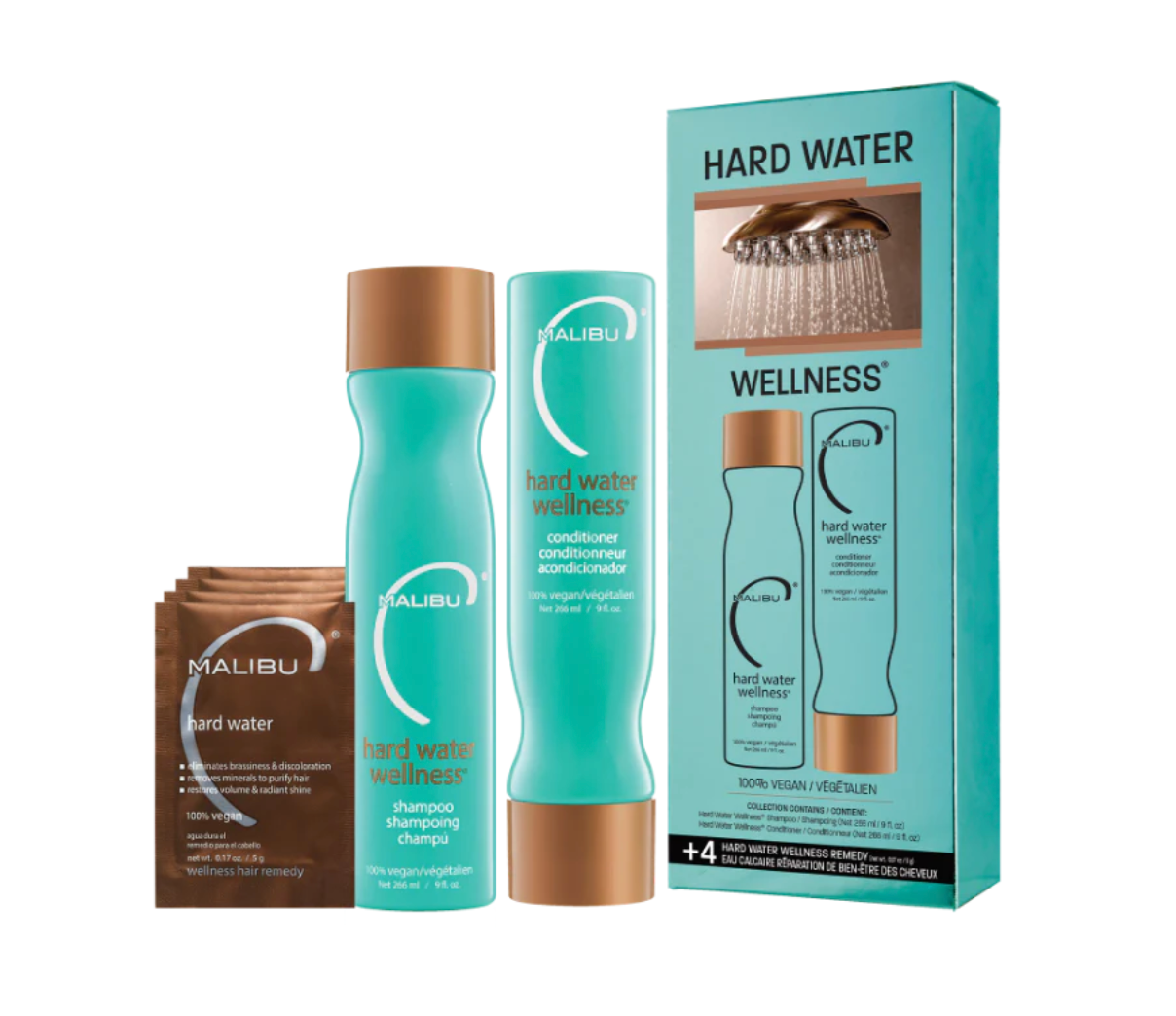 Malibu C Hard Water Wellness Kit