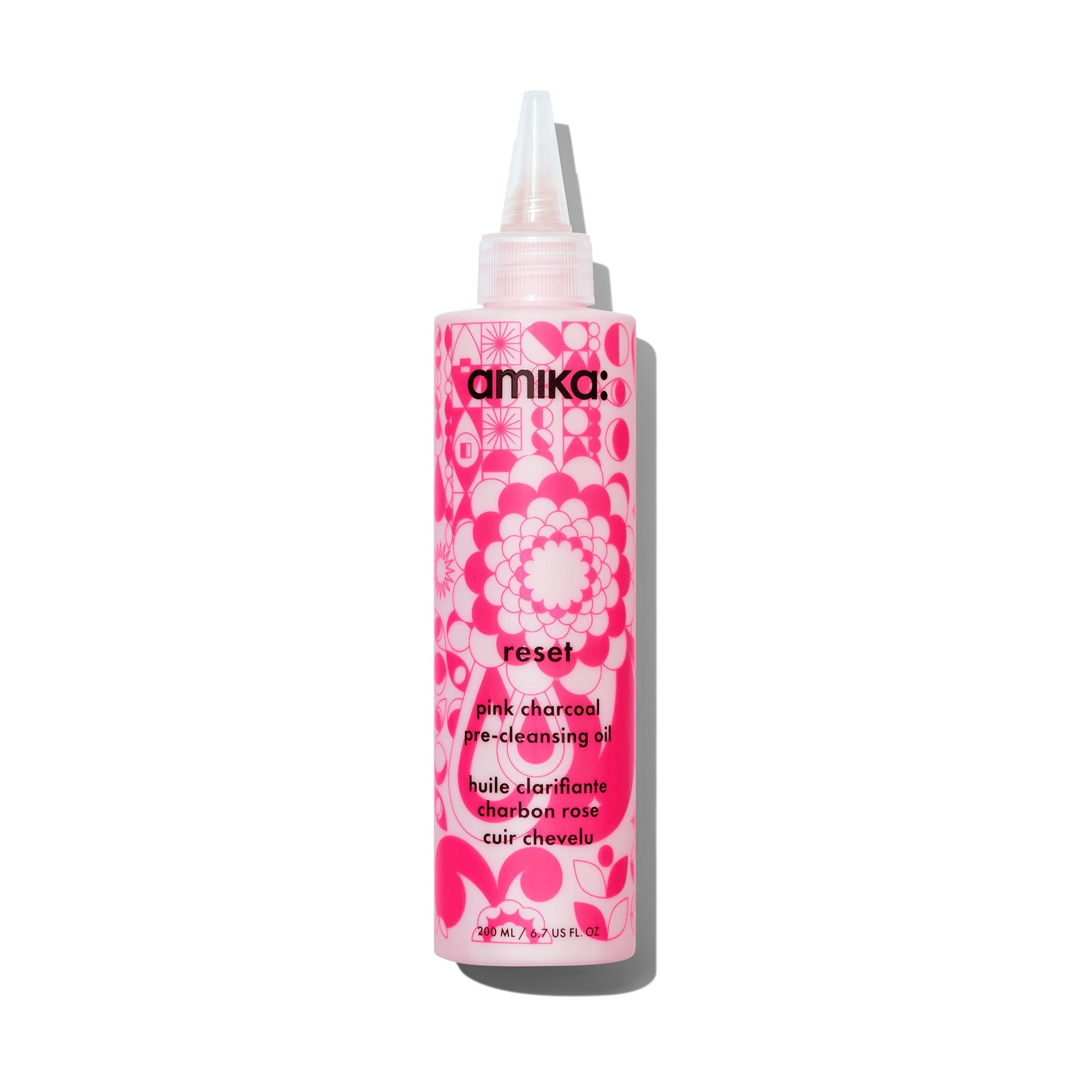 Amika Reset Pink Charcoal Scalp Cleanse Oil
