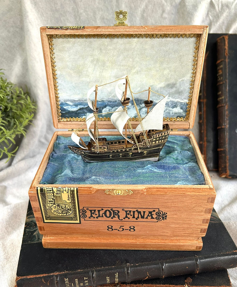 Rough Seas Sailing Ship