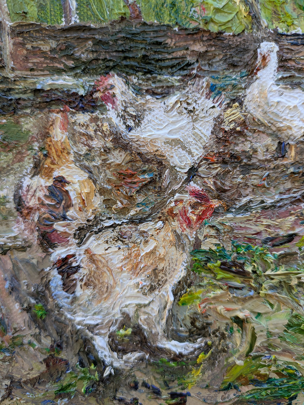 Thumbnail: 'King Goose and the humble' Original Painting