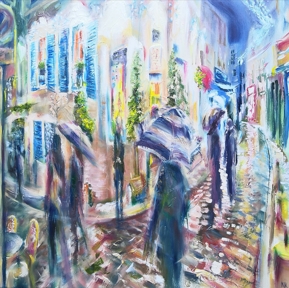 Montmartre corner, Paris - SOLD