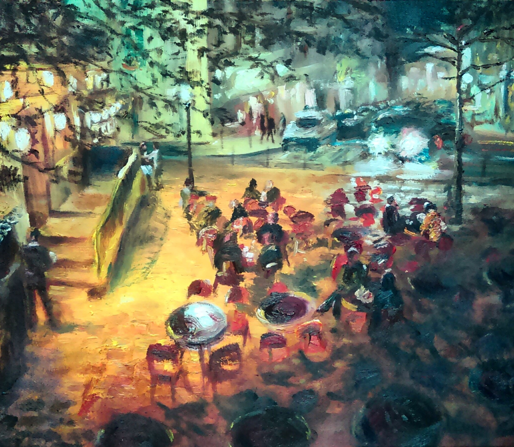 'Picasso's View' Original Painting