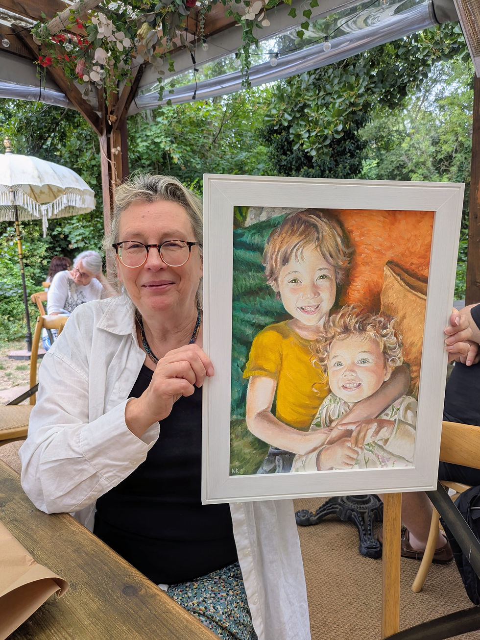 Jane & Children Portrait