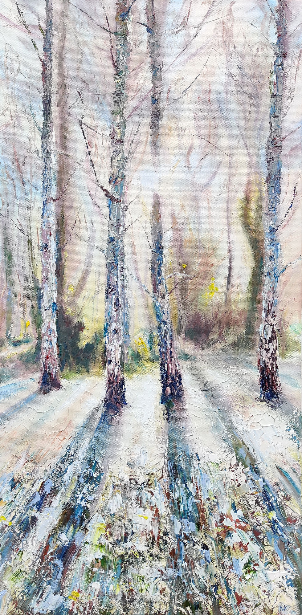 Thumbnail: Set of four Winter Greeting Cards 