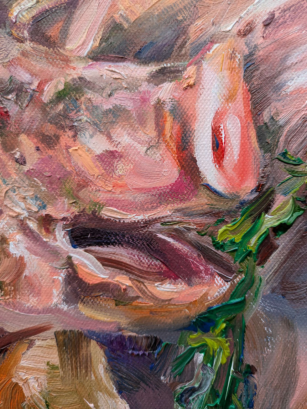 Thumbnail: 'As happy as a pig' Original Painting