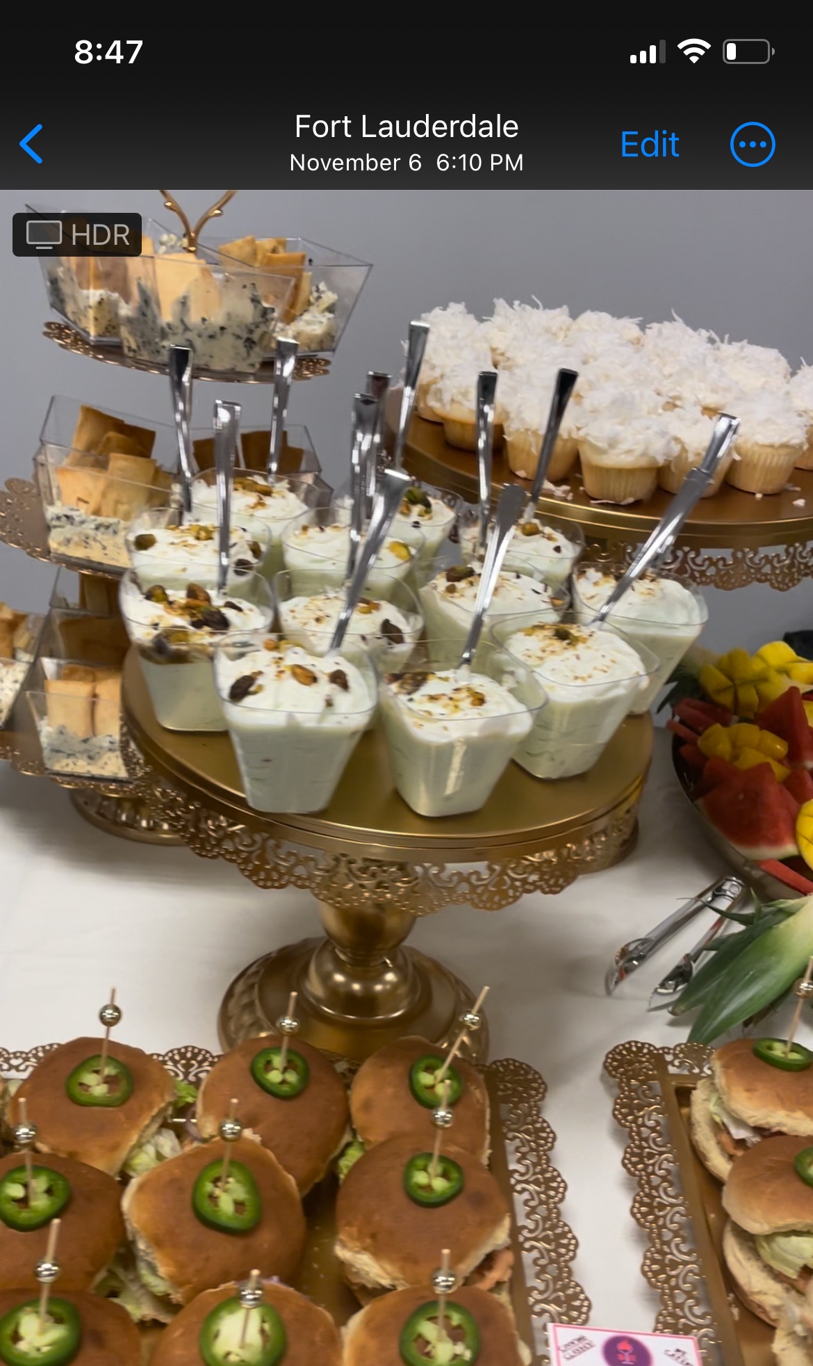 Arranged Food and Objects