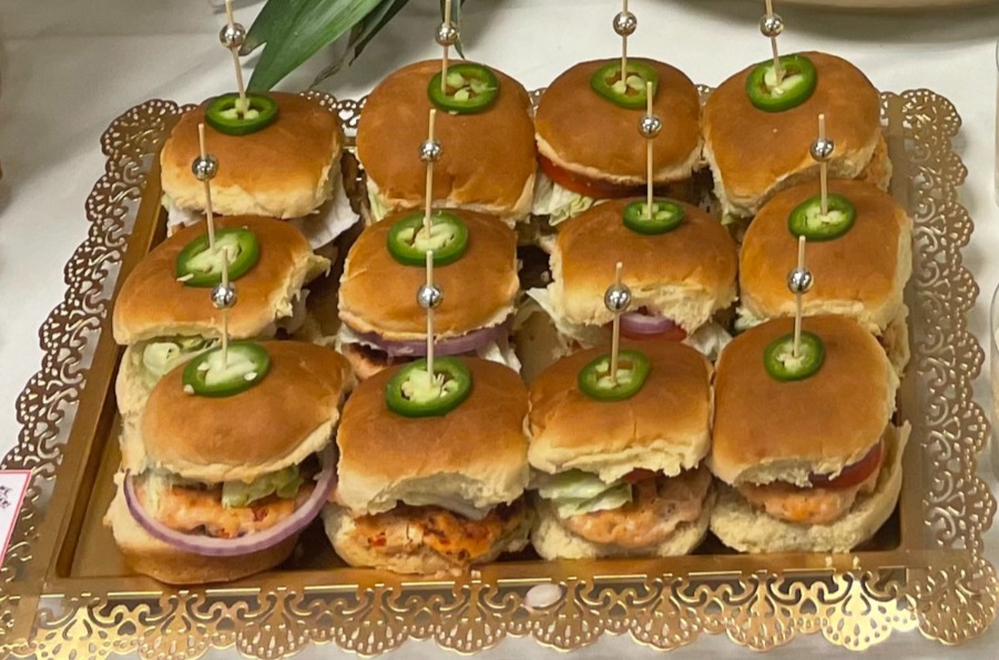 Arranged Food and Objects