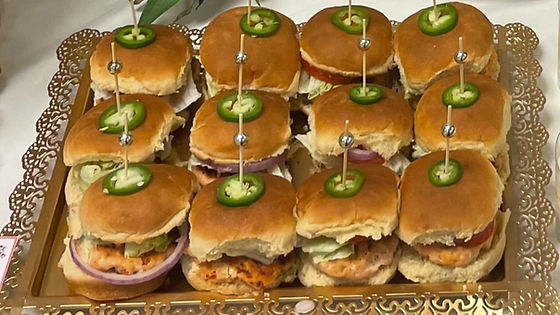 Jalepeño Salmon Sliders