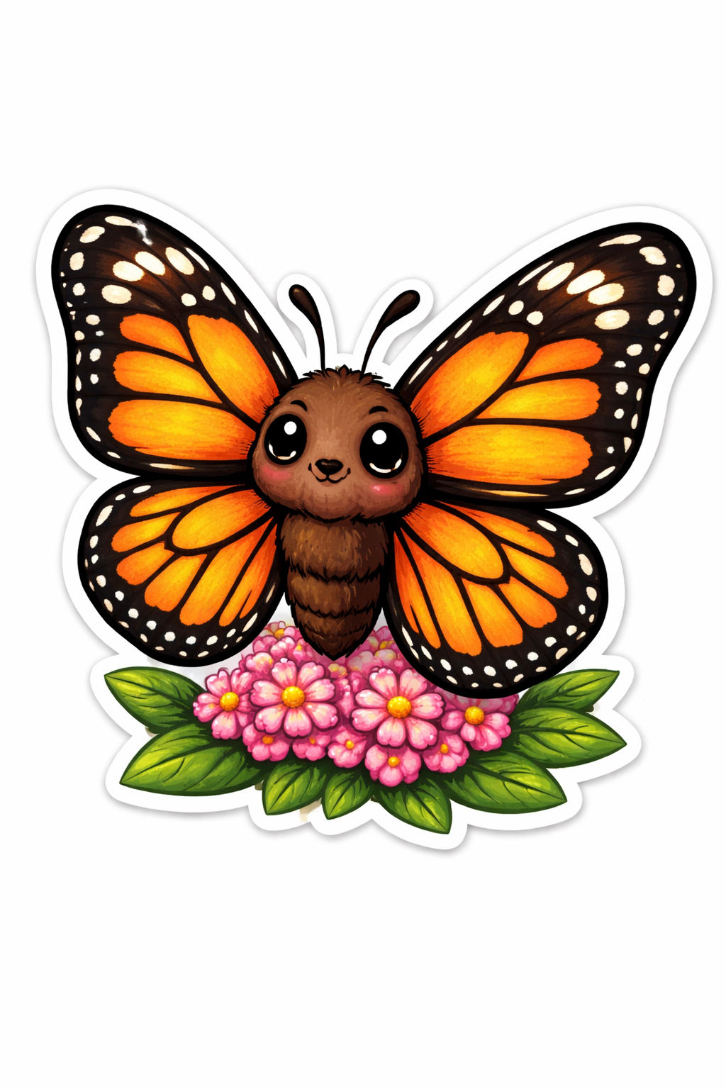 Kawaii Butterfly Sticker Set
