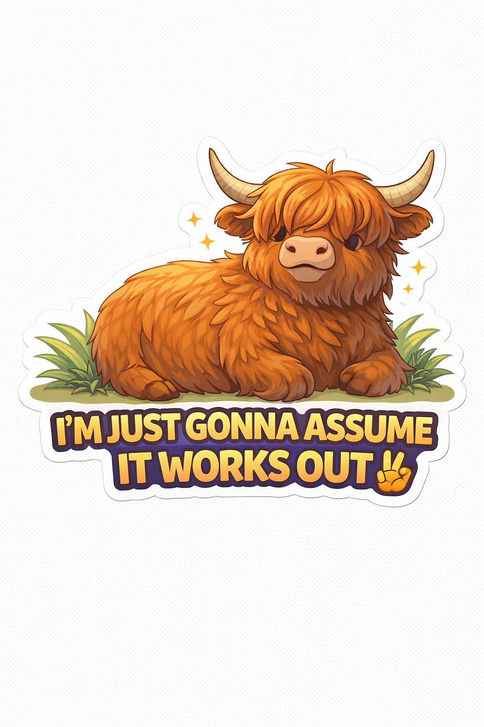 Thumbnail: Funny Cute Animal Sticker Set Kawaii Meme Farm Stickers 10 Pack