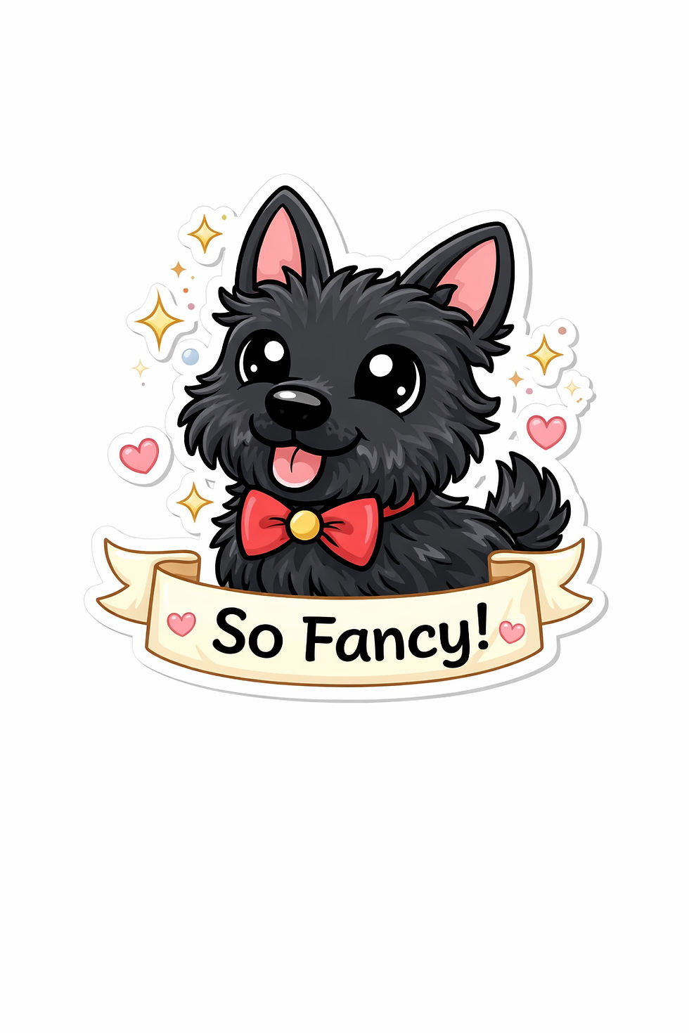 Thumbnail: Scottish Terrier Kawaii Sticker Set 
