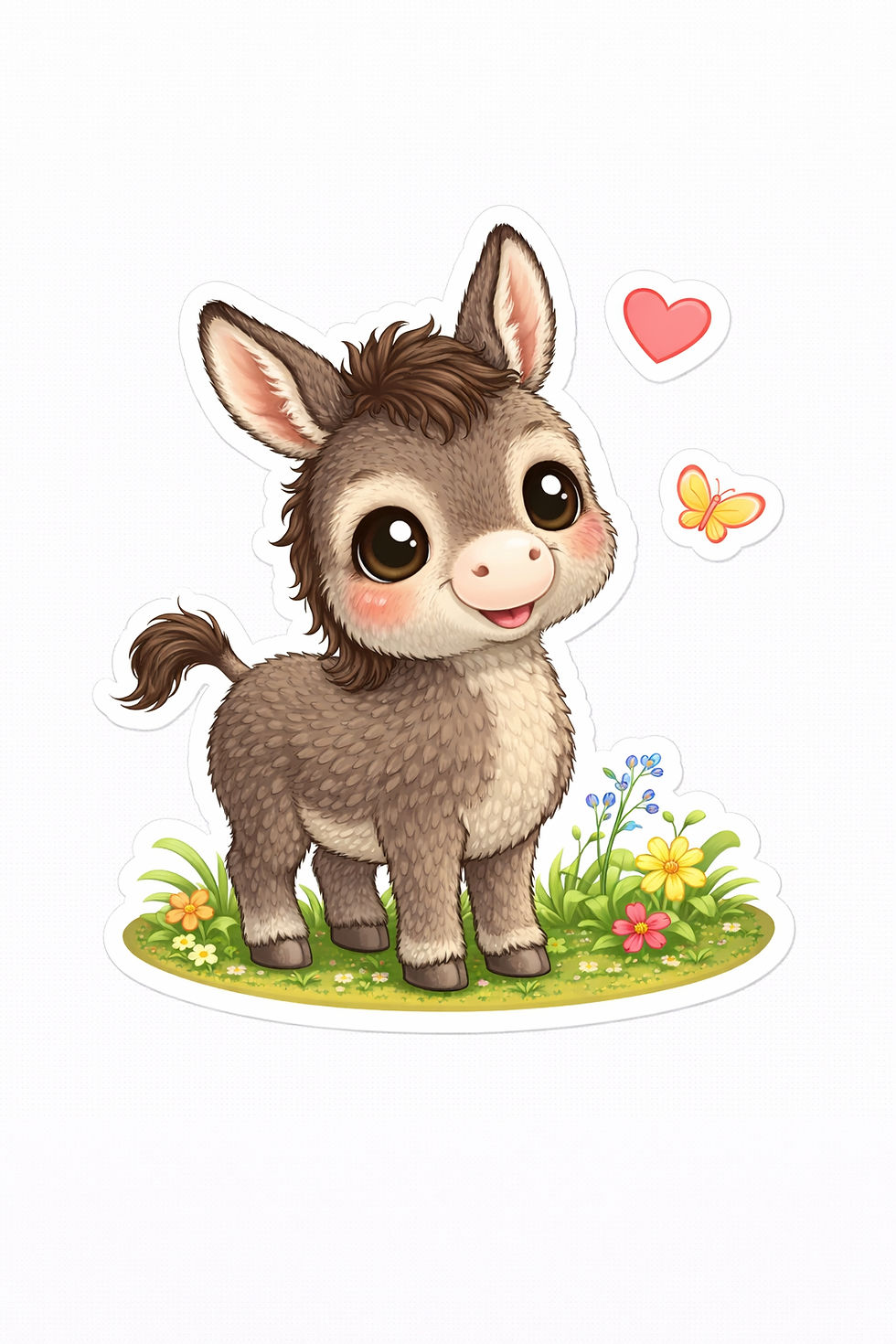 Thumbnail: Baby Farm Animals Stickers Kawaii 
