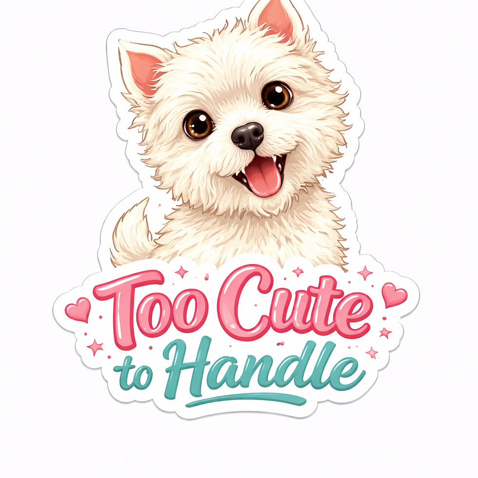 Thumbnail: West Highland Terrier Sticker Pack 