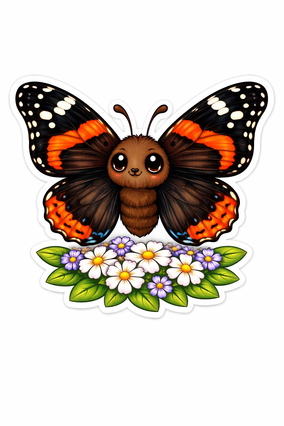 Thumbnail: Kawaii Butterfly Sticker Set