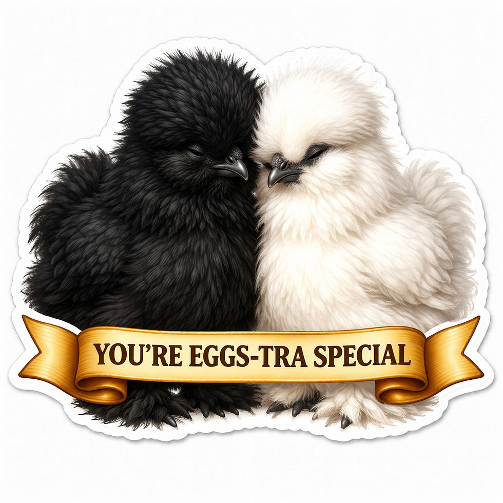 Thumbnail: Farm Animal Love Pun Sticker Set