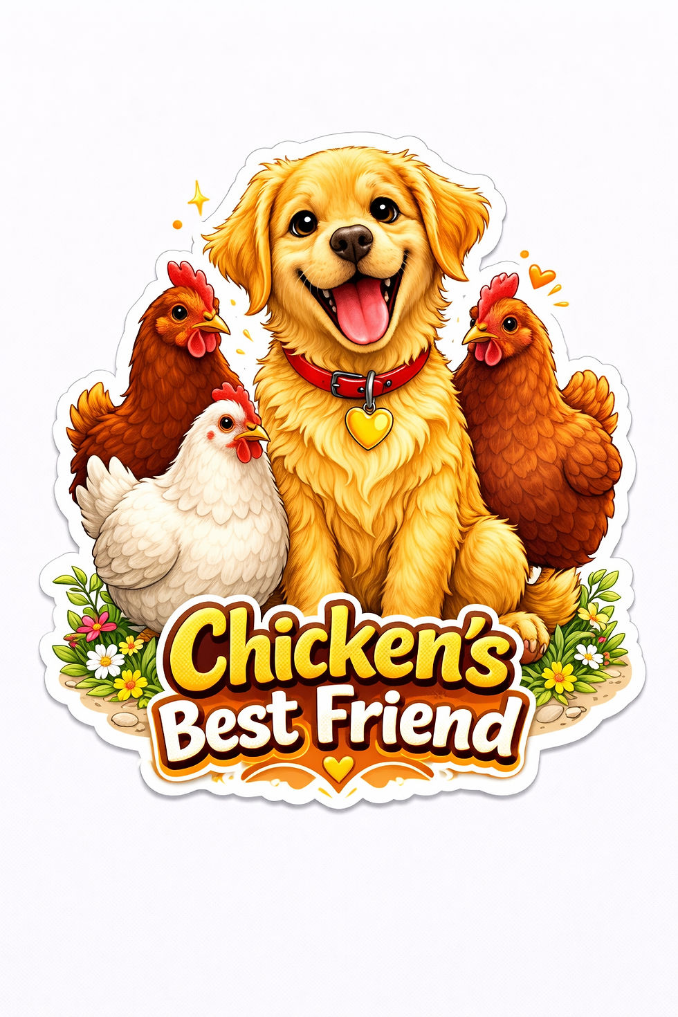 Thumbnail: Golden Retriever Sticker Set 