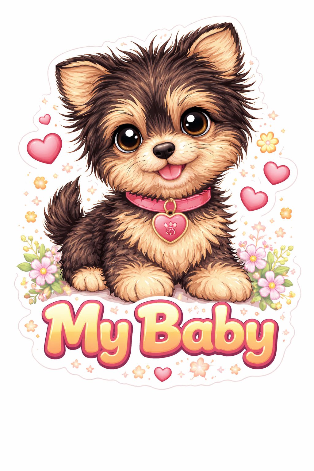 Morkie Sticker Pack