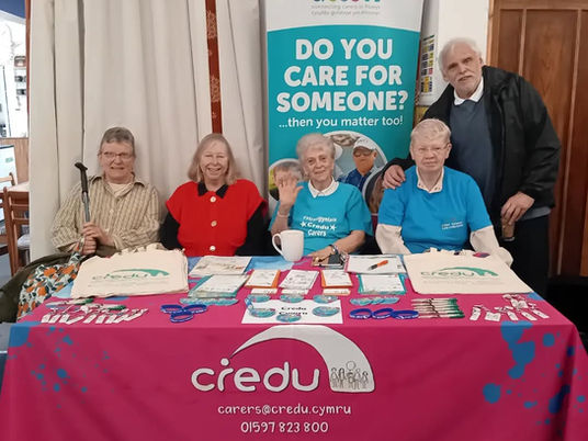 Carers Week 2025: Credu in Powys