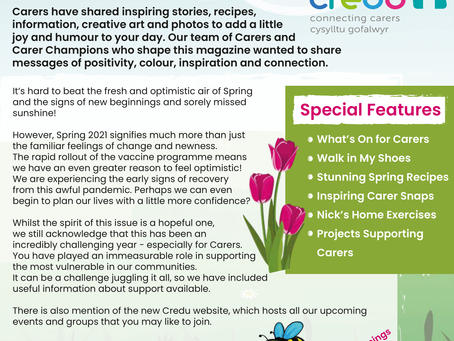 Carers Chat Magazine - Spring Edition