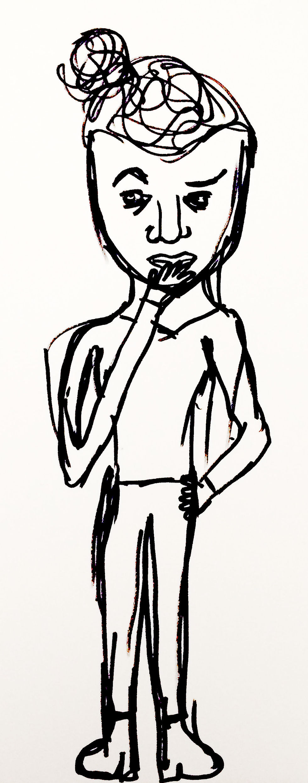 Self Portrait Concept for Animation