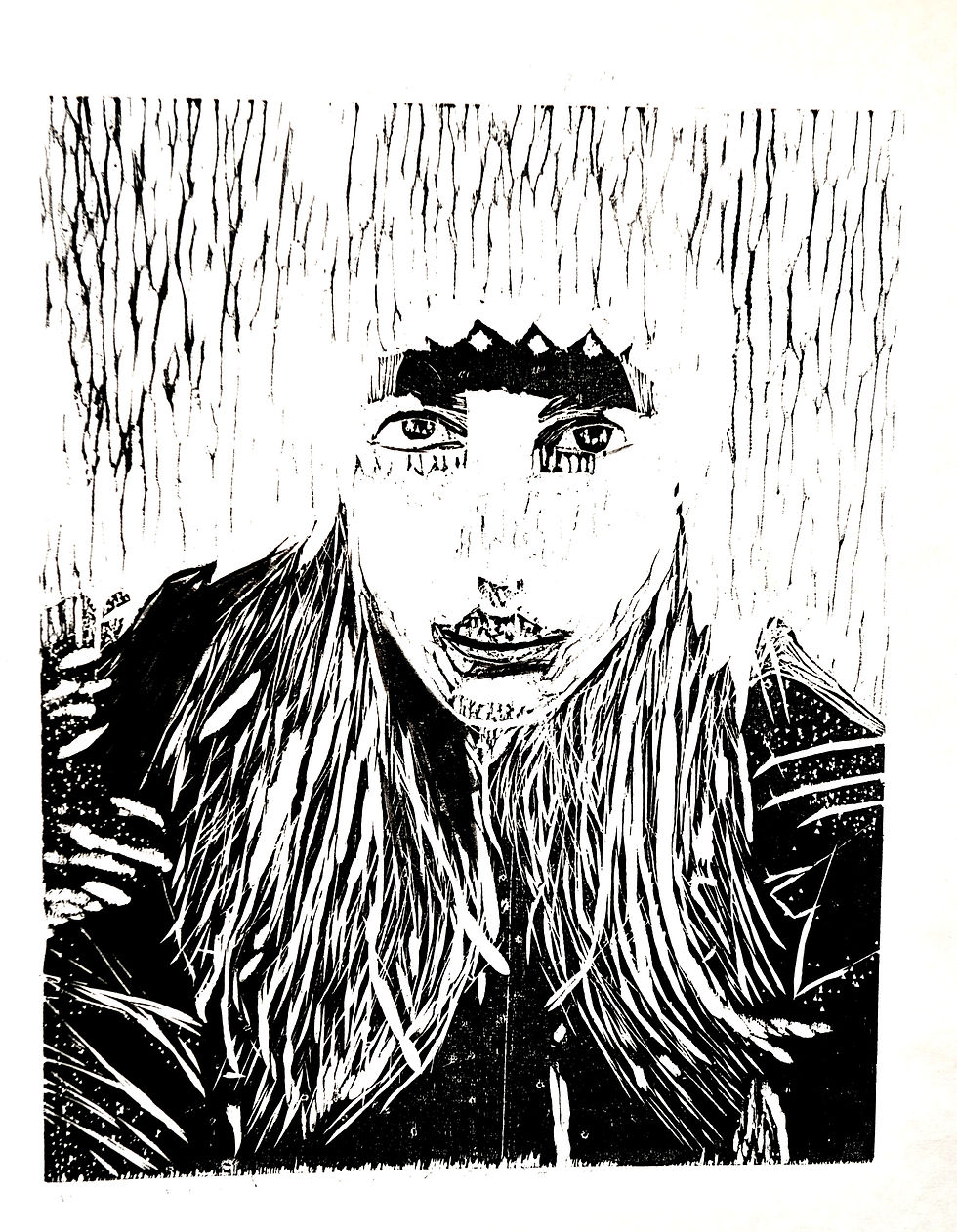 Self Portrait with Crown