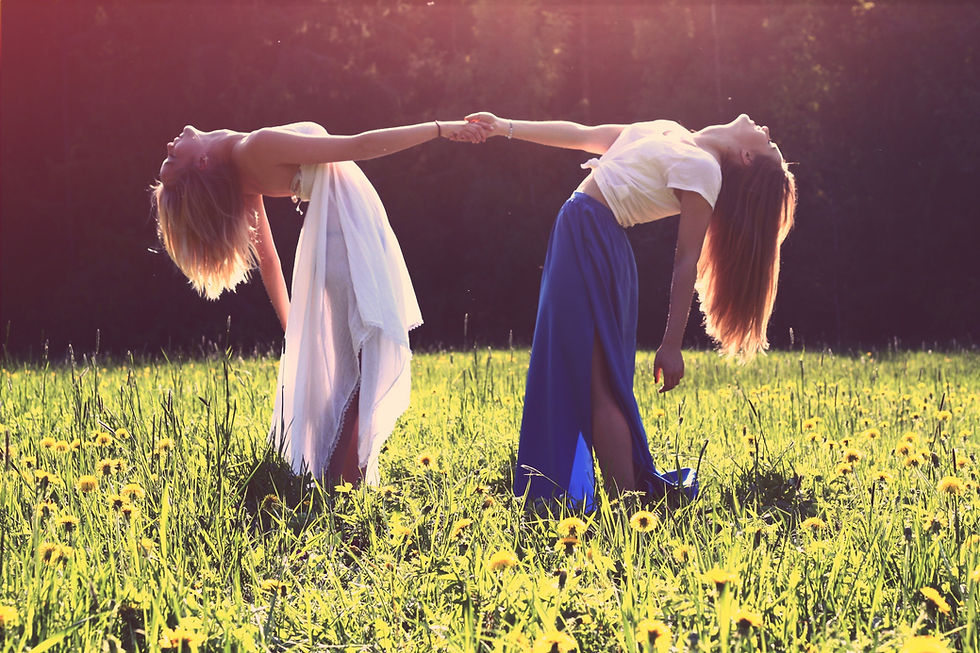 Two Girls | Pineapple in a Pine Tree Blog | Jessica A. Goolsby | A New Perspective | A blog / poem about how we all need a change of scenery from time to time. | Inspirational Blog | Dreamer Blog | Blog with Imagination