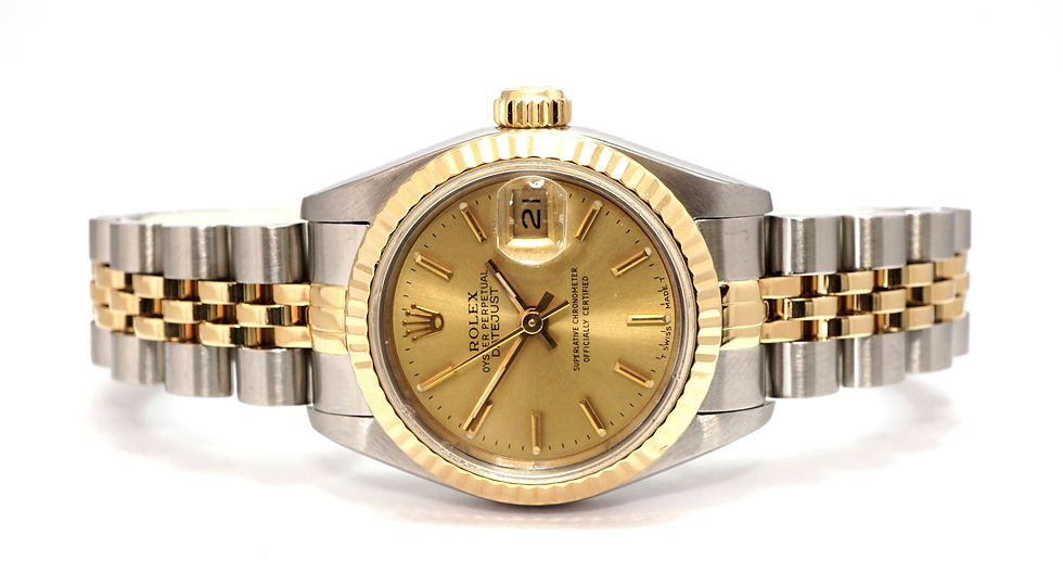 ROLEX 1993 Datejust 26, 69173, Steel & Gold, Jubile, Box & Papers