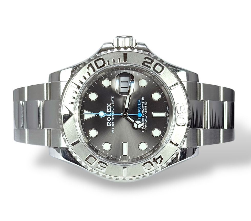 ROLEX 2021 Yacht-Master 40, 126622, Rhodium Dial, Platinum Bezel, Box & Papers