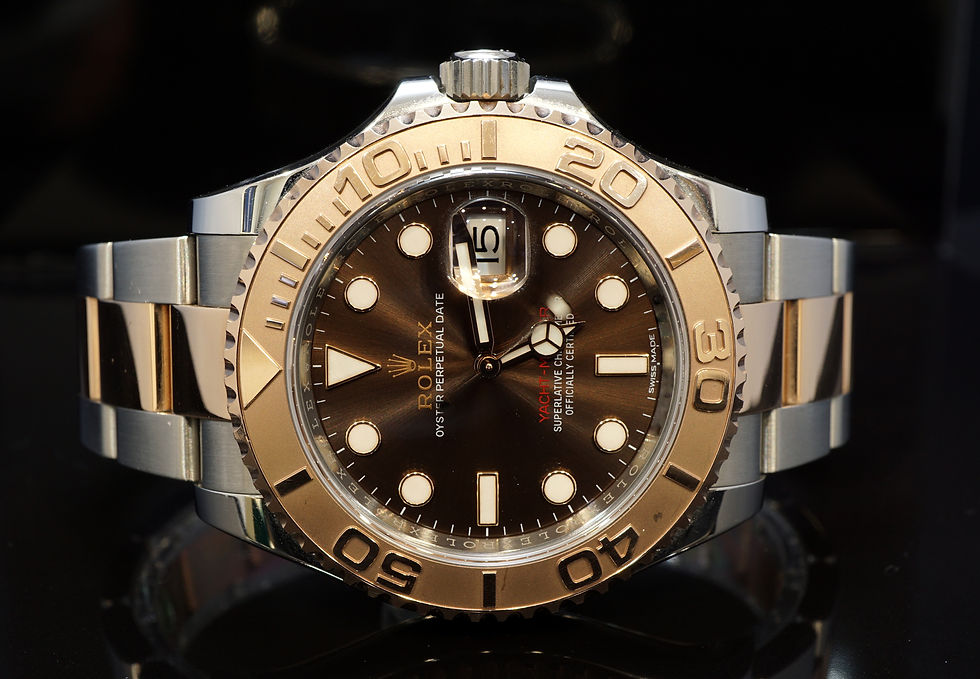 ROLEX 2018 Yacht-Master 40, 116621, Steel & Rose, Chocolate, Box & Papers