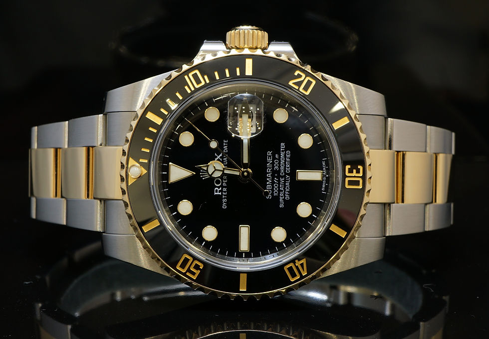 ROLEX Steel & Gold Submariner, 2013, Box & Papers