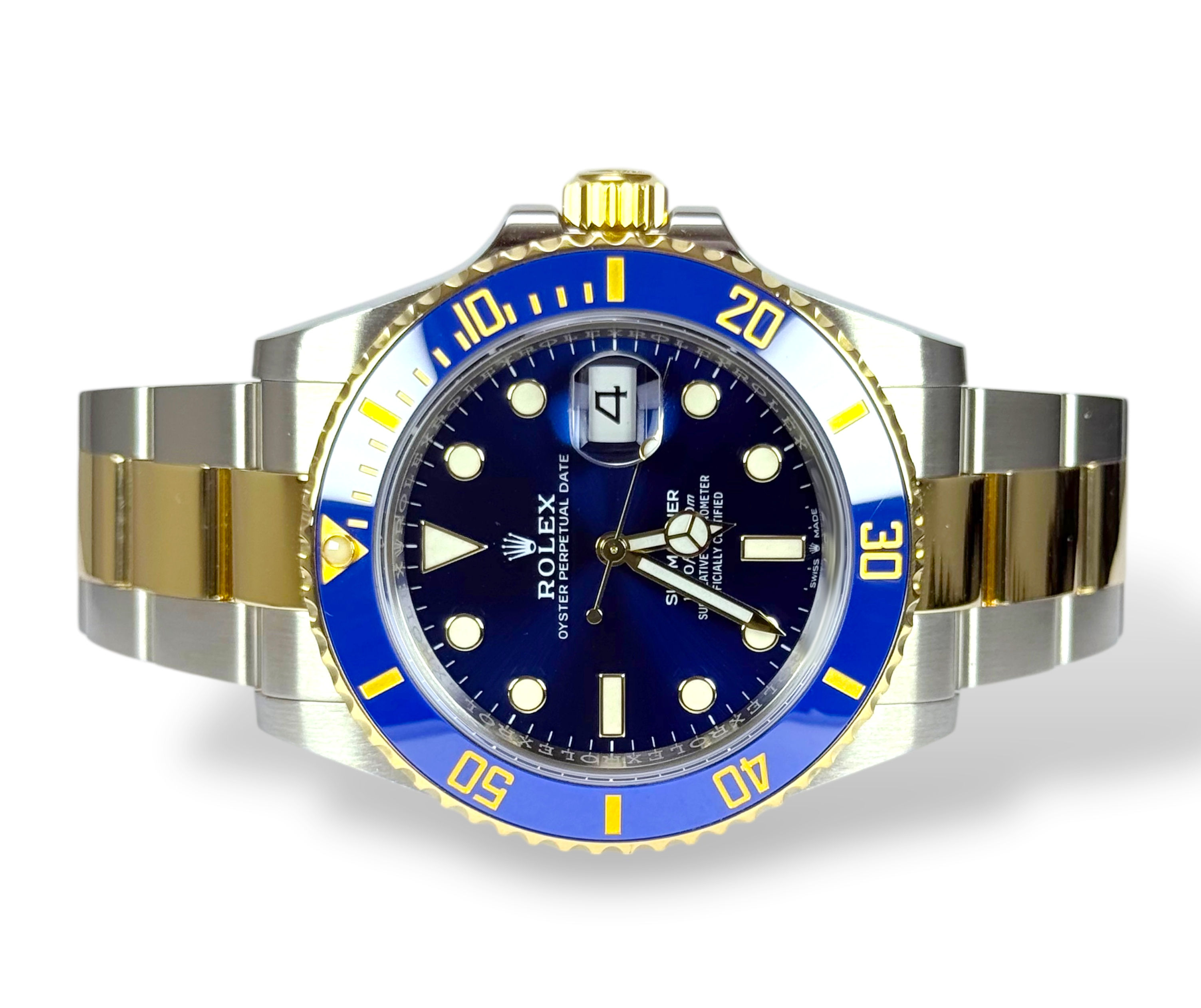 ROLEX Submariner 41, 126613LB, Steel & Gold, Boxed