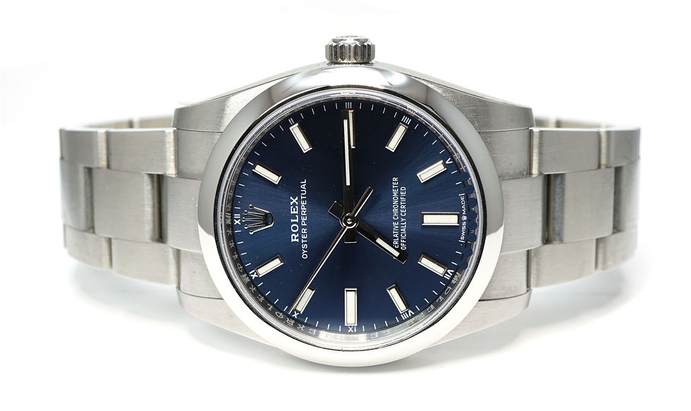 ROLEX 2020 Oyster Perpetual 34, 124200, Partially Stickered, Box & Papers