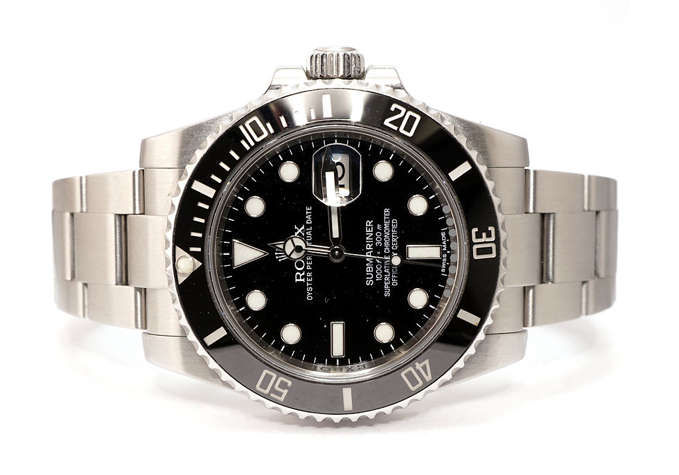 ROLEX 2015 Submariner, 116610LN, 40mm, Ceramic Bezel, Box & Papers