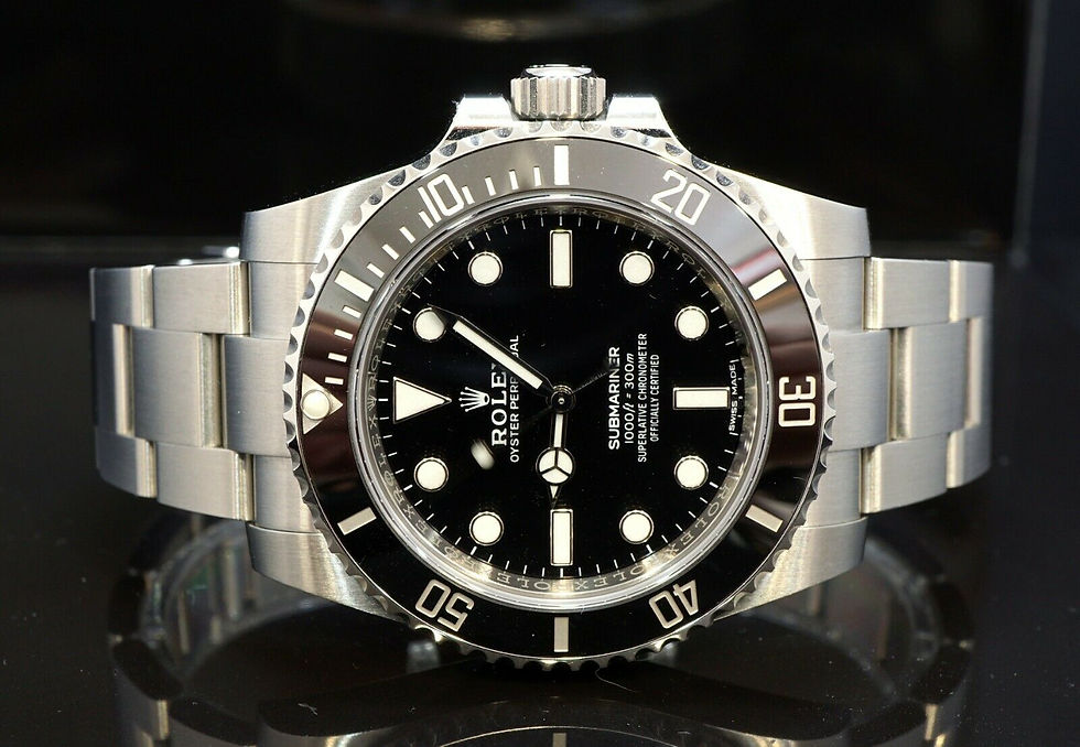 ROLEX 2014 Submariner Non Date, 114060, MINT, Box & Papers