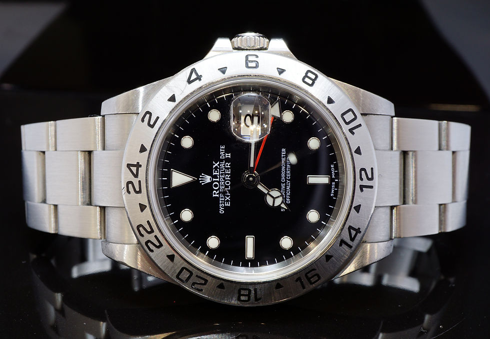 ROLEX 2004 Explorer II, Steel, 16570, Boxed