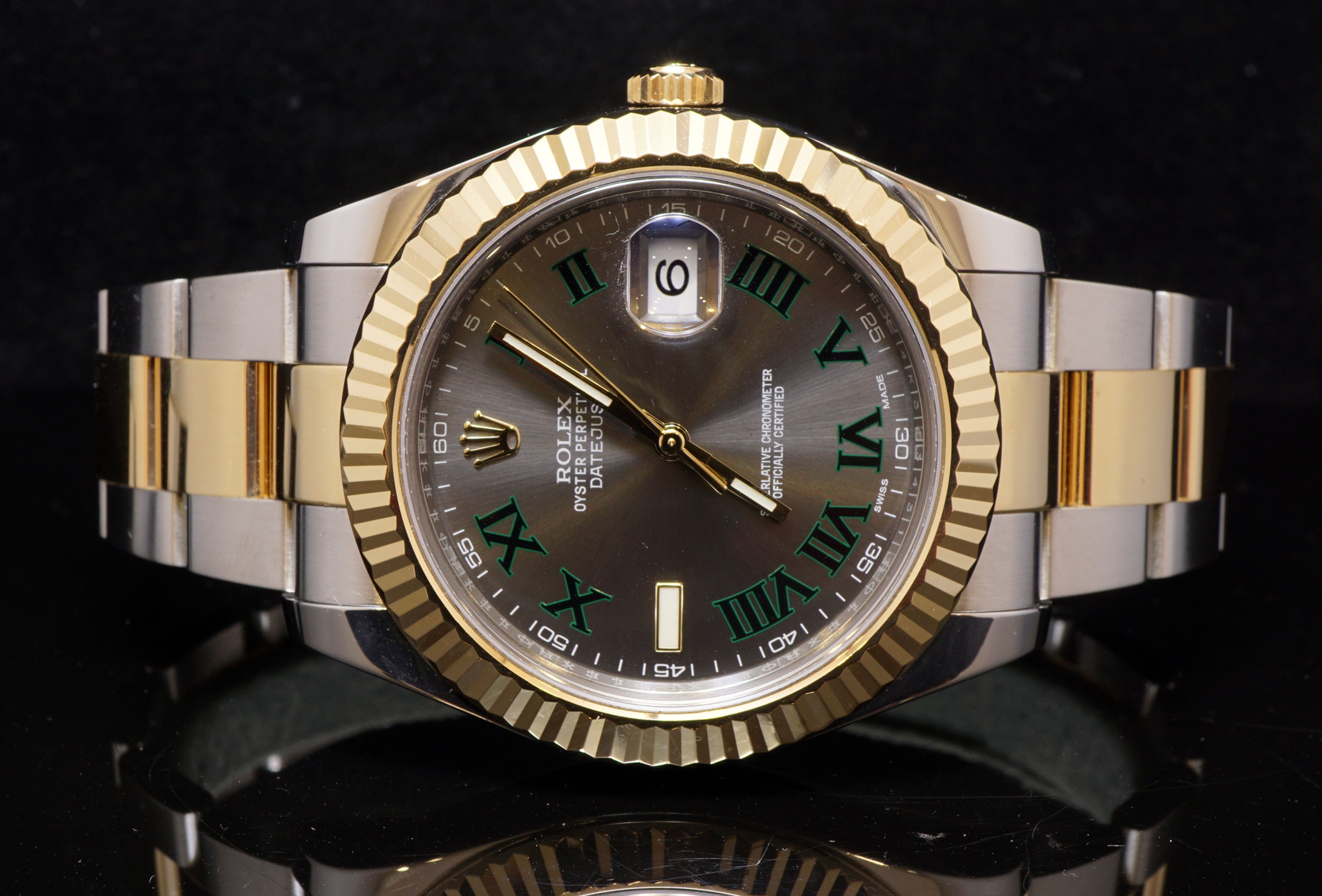 ROLEX Datejust 2 2015, 116333, Steel & Gold, B & P