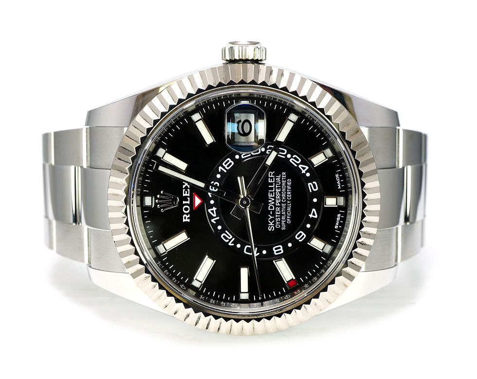 ROLEX 2020 Sky-Dweller, 326934, Black Dial, Box & Papers