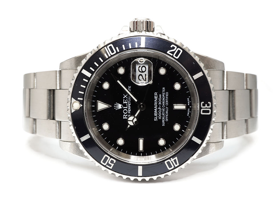 ROLEX 2000 Submariner Date, 16610, Stainless Steel, Box & Papers