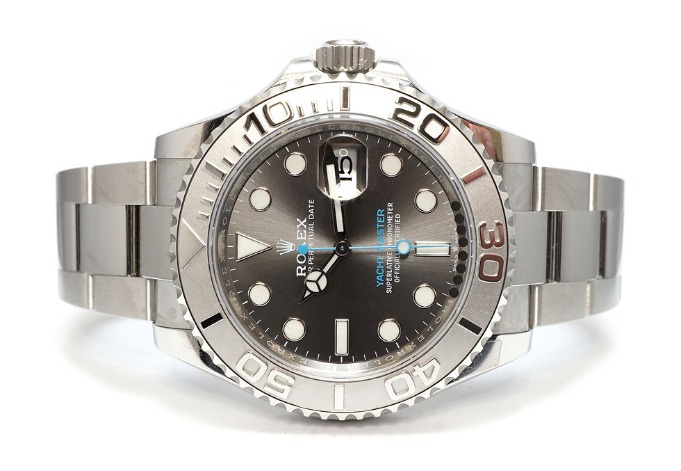 ROLEX 2022 Yacht-Master 40, 126622, Platinum Bezel, Box & Papers